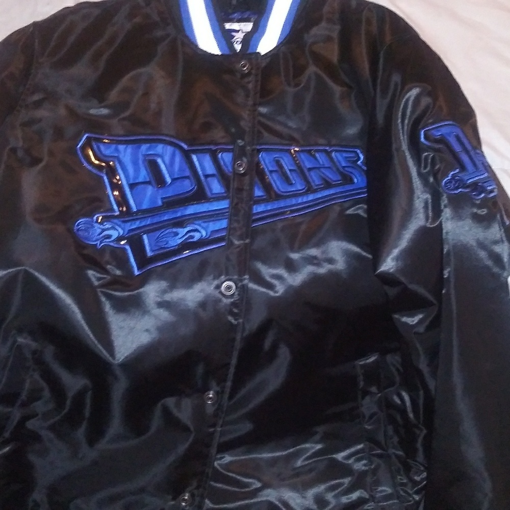 Custom detriot pistons starter jacket